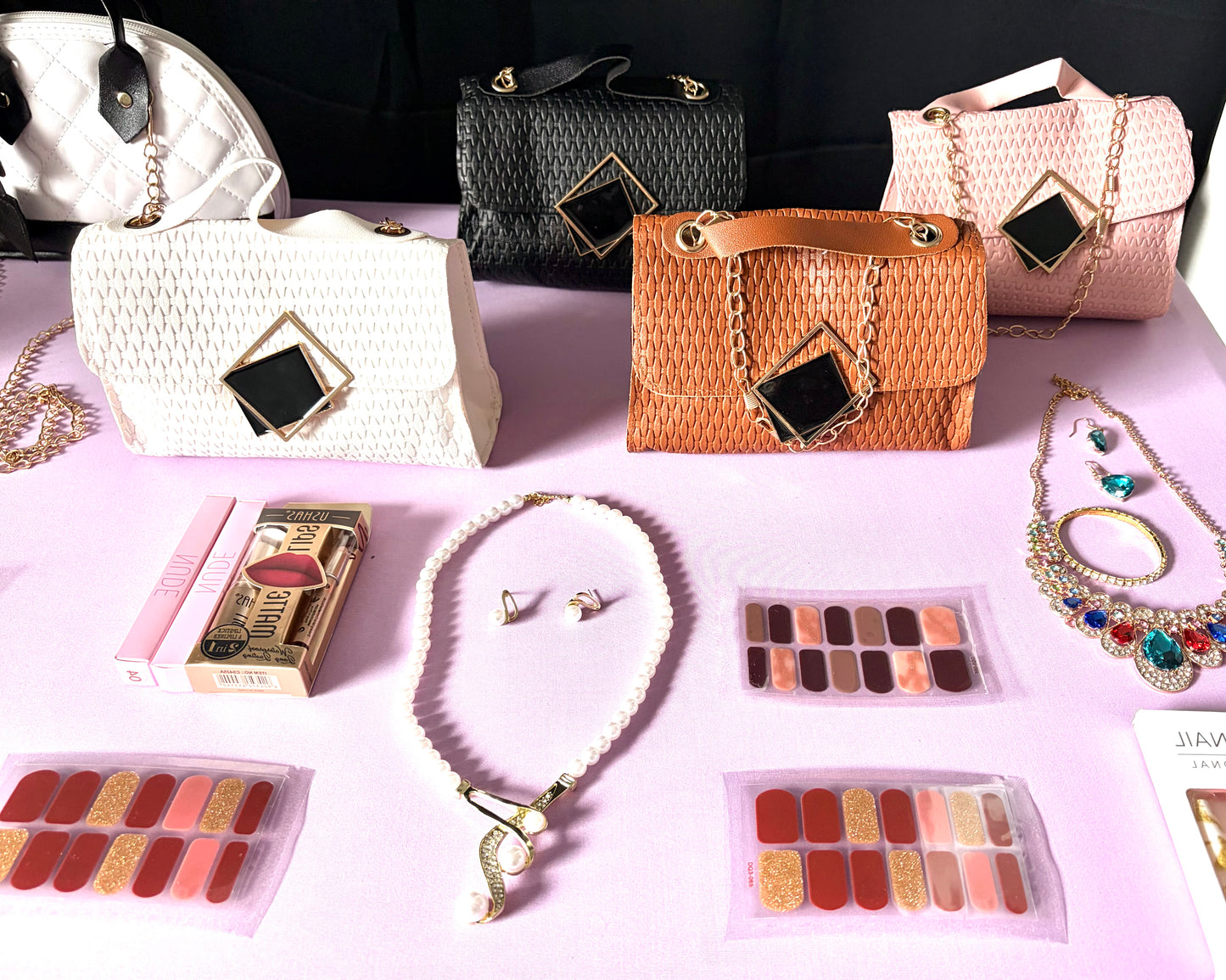 Woven style cross body bag