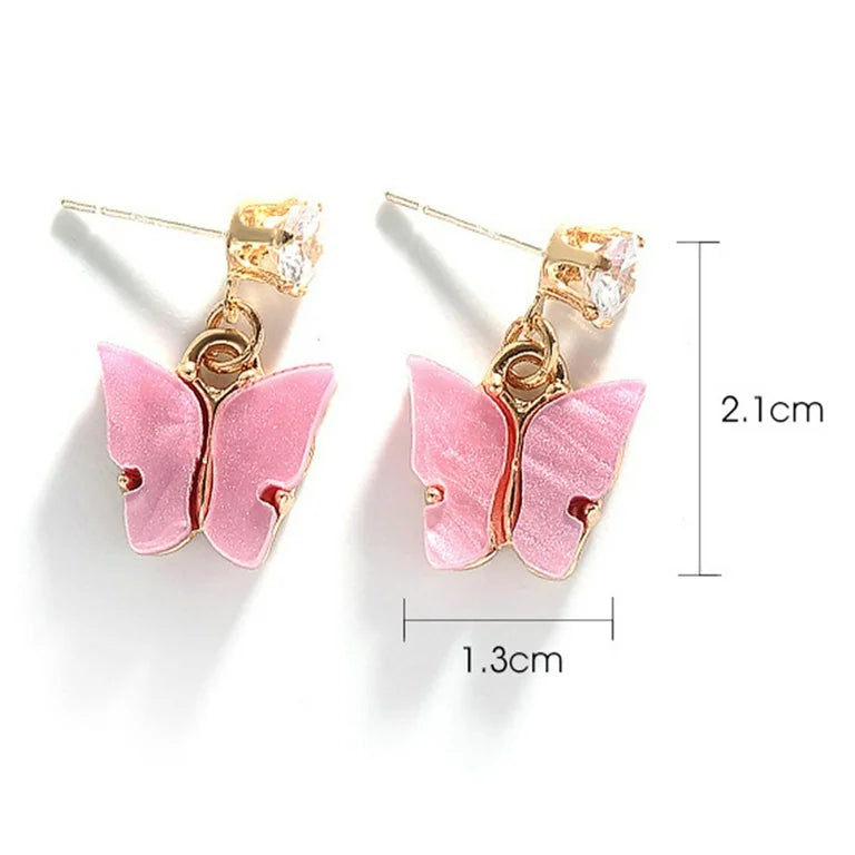 Girl’s Gold butterfly Earrings