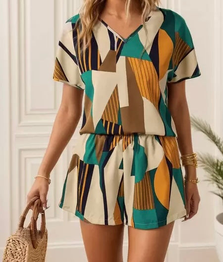 Design shirt and short set