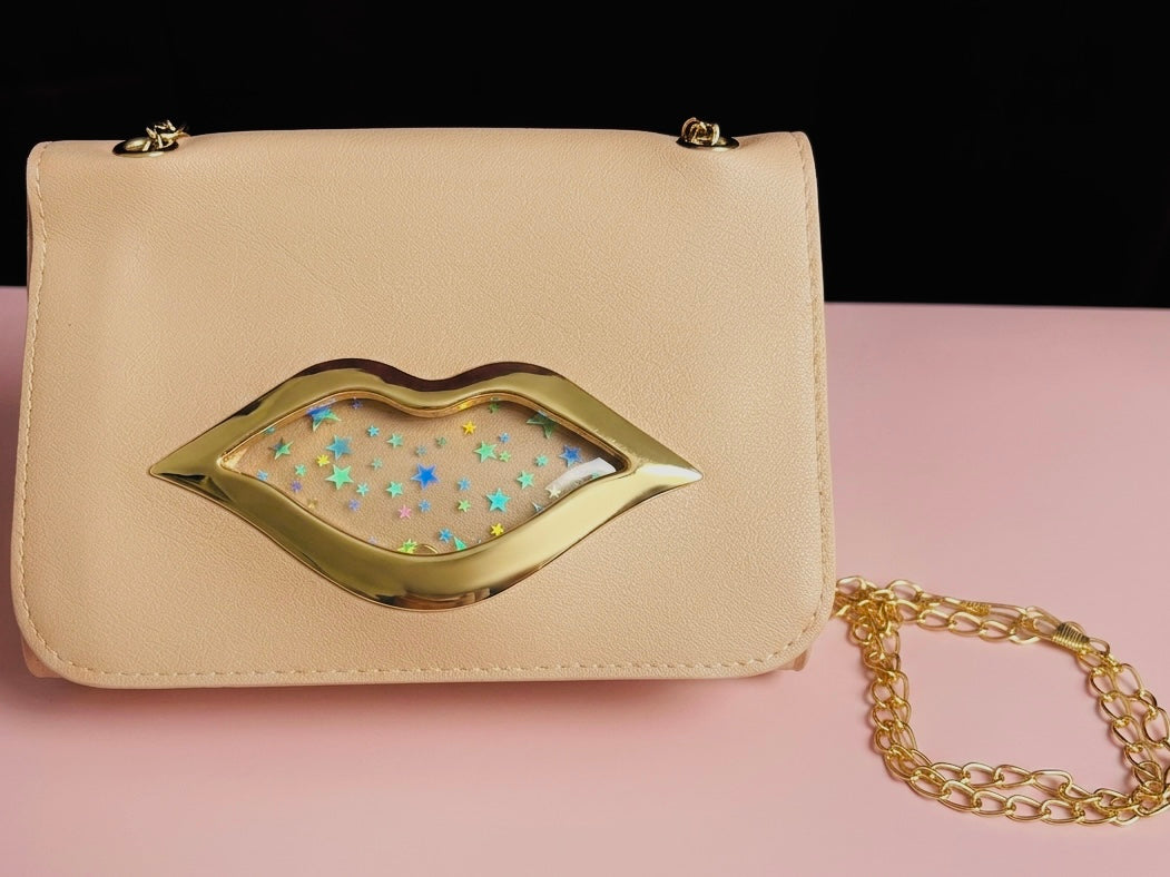 Iconic lip style mini bag