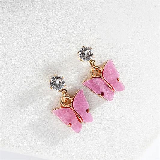 Girl’s Gold butterfly Earrings