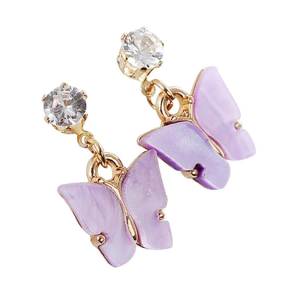 Girl’s Gold butterfly Earrings