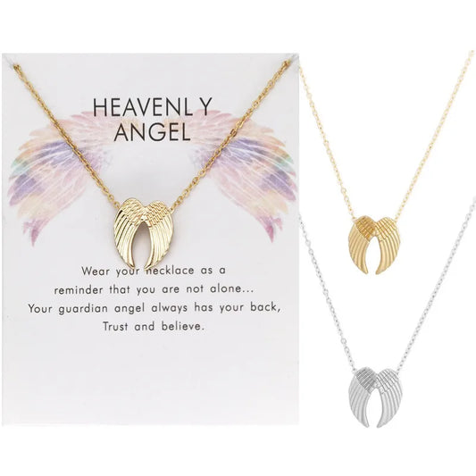 Gold wing Necklace