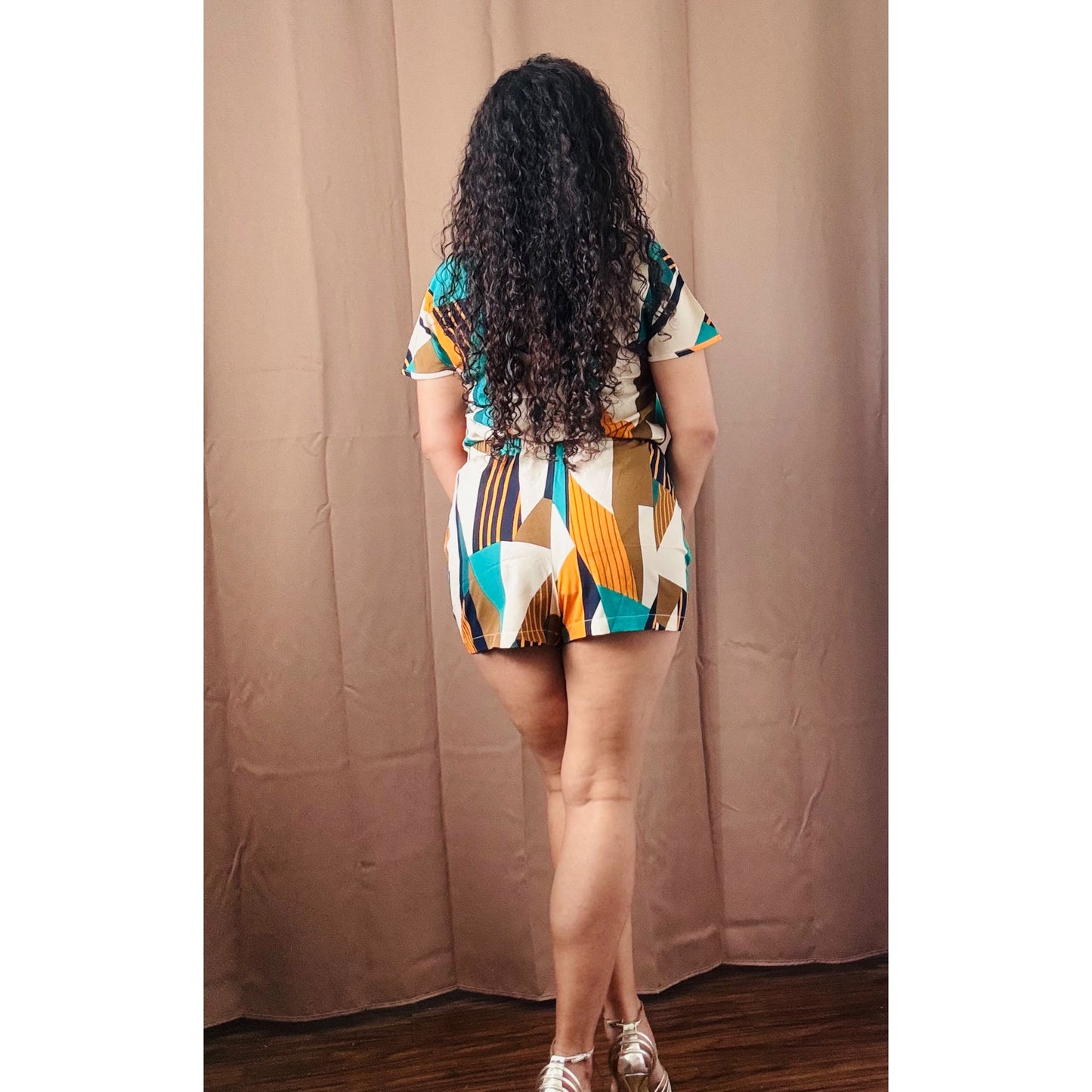 Design shirt and short set
